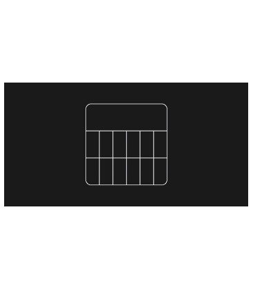 The Cube, drawer tray with 12+1 compartments (3pcs)