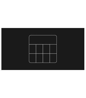 The Cube, drawer tray with 8+1 compartments (3pcs)