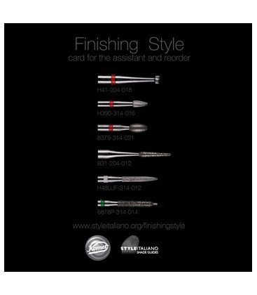 Komet burs "Finishing Style"
